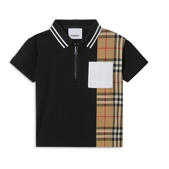 Burberry Other - Burberry "Matthew" polo shirt with vintage check panel